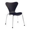 3177 Chaise d'enfant Series 7, Midnight blue frêne peint-chrome