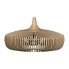 Abat-jour Clava Dine Wood Ø43 cm, Natural oak