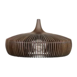 Abat-jour Clava Dine Wood Ø43 cm, Dark oak