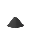 Abat-jour Collect, black, cone