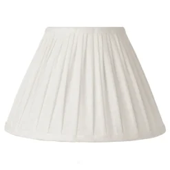 Abat-jour Ella Ø26 cm, Blanc