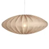 Abat-jour Ellipse 65 cm lin, Sable