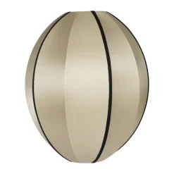 Abat-jour Indochina Classic Oval S, Kit-black