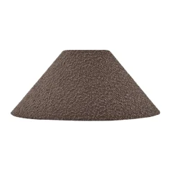 Abat-jour Iris 45, Bouclé moka