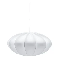 Abat-jour Rose 60 cm, Blanc