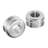 Adaptateur de bougie Light Switch, lot de 2, Aluminium