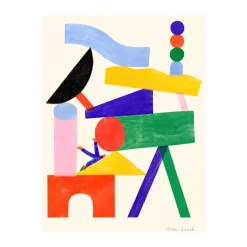 Affiche Jouer, 50x70 cm