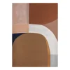 Affiche Painted Shapes 01, 50x70 cm