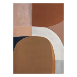 Affiche Painted Shapes 01, 50x70 cm