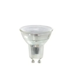 Airam LED ampoule à variation 3 niveaux de luminosité, transparent, avec mémoire, corps en verre, par16 40° gu10, 5w