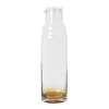 Amber carafe avec couvercle, 100 cl