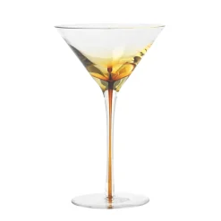 Amber verre à martini, 20 cl