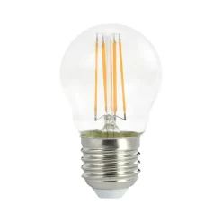 Ampoule Airam Filament LED en forme de boule, source de lumière. E27, Clair, dimmable 2700K 470 lm 4W