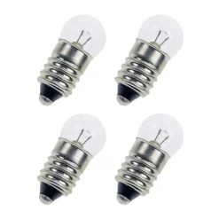 Ampoule December, transparent, 5w, 4-pack e10, 3w