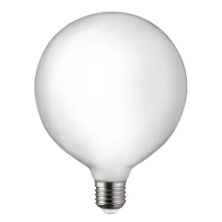 Ampoule E27 LED glob 125, Opale