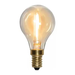 Ampoule E14 LED Globe 0,8 W, Transparent