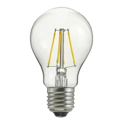 Ampoule E27 LED normal réglable en 3 seuils, Transparent