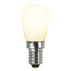 Ampoule E14 ST26 LED opaque intensité réglable en 3 seuils, Opal-blanc chaud