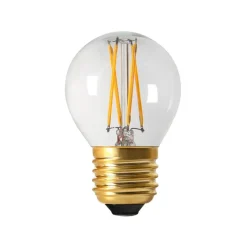Ampoule Elect LED filament E27, Transparent