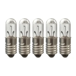 Ampoule Lit E5 lampe de réserve 12V 0,6W, Clair