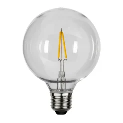 Ampoule Star trading G95 E27 extérieur, Blanc chaud, 70lm