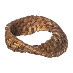 Anneau de serviette Ernst, lot de 2, Brun foncé