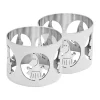 Anneaux de serviette Hilke X Mumin Moominmamma lot de 2, Laiton nickelé