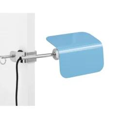 Apex Clip Lampe, Pastel blue