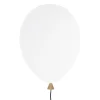Applique murale Balloon, blanc-frêne