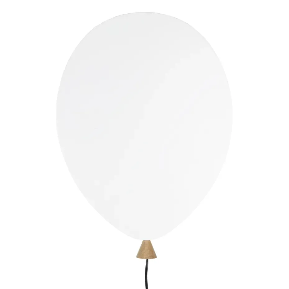 Applique murale Balloon, blanc-frêne