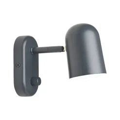 Applique murale Buddy, gris foncé