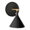 Applique murale Cast Sconce diffuser montage fixe, Black