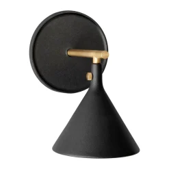 Applique murale Cast Sconce diffuser montage fixe, Black