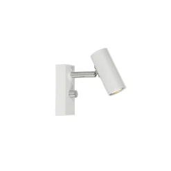 Applique murale Cato, blanc mat