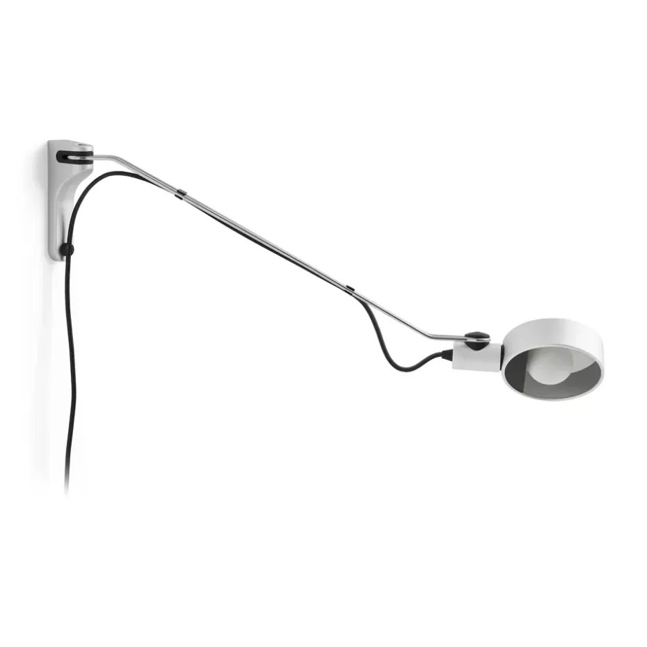 Applique murale Cupola Wall 60,7 cm, Clear anodised