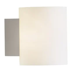 Applique murale Evoke small, Blanc-verre opale