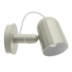 Applique murale Noc wall button, Off white