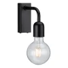 Applique murale Regal 1 12,9 cm, Noir mat