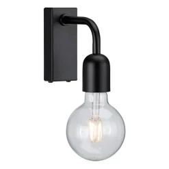 Applique murale Regal 1 12,9 cm, Noir mat