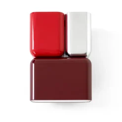 Applique murale Tabata LN10, Dark burgundy-vermilion red