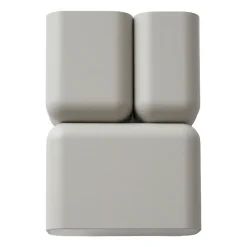 Applique murale Tabata LN10, Silk grey
