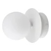 Applique murale/Plafonnier Art Deco IP44, Blanc