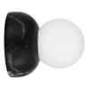Applique murale/Plafonnier Torrano 13 cm, Noir