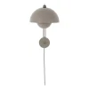 Applique VP8 Flowerpot, Grey beige
