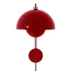 Applique VP8 Flowerpot, Vermilion red
