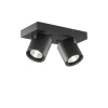Applique/spot Focus 2, black, 2700 kelvins