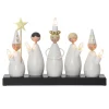 Arche de bougies Lucia Choir, Blanc