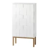Armoire Collect 2010, Pieds en chêne