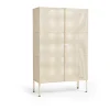 Armoire Perforated Cabinet large, Eggshell