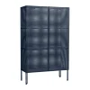 Armoire Perforated Cabinet large, Steel blue